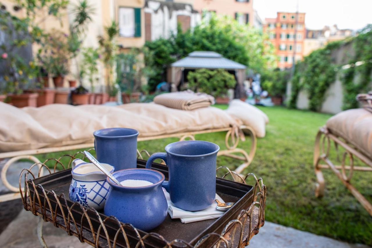 Giardino In Centro Storico -Appartamento Con Giardino, Genova Centro Storico, Acquario Εξωτερικό φωτογραφία