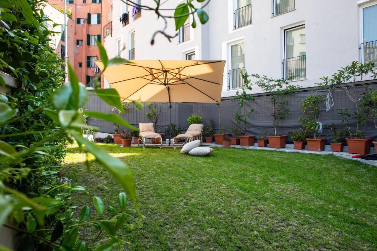 Giardino In Centro Storico -Appartamento Con Giardino, Genova Centro Storico, Acquario Εξωτερικό φωτογραφία